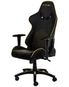 Кресло для геймеров HERO XT чёрный жёлтый Karnox