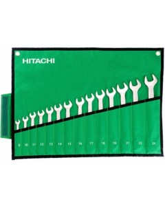 Набор комбинированных гаечных ключей в скрутке 14 предметов HTC 774020 Hitachi