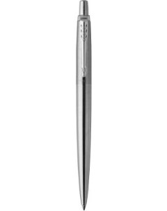 Гелевая ручка автоматическая Jotter Core K694 Stainless Steel CT черный 0 7 мм 2020646 Parker