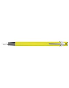 Перьевая ручка Office 849 Fluorescent Yellow синий M 840 470 Caran d`ache
