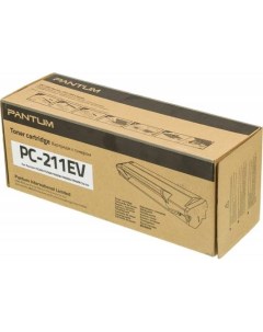 Картридж PC 211EV для Series P2200 2500 M6500 6550 6600 1600стр Черный Pantum