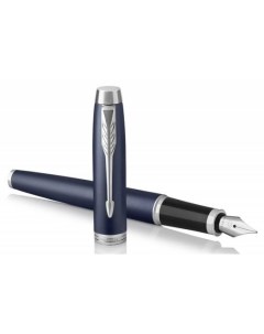 Перьевая ручка IM Core F321 Matte Blue CT 0 8 мм перо F 1931647 Parker