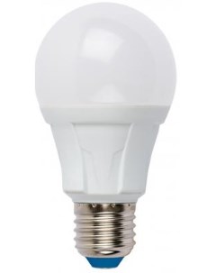 Лампа светодиодная груша LED A60 10W DW E27 FR PLP01WH E27 10W 6500K Uniel