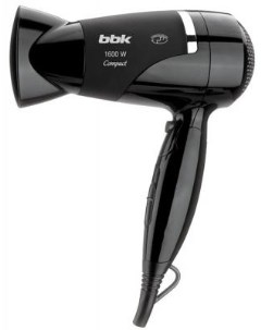Фен BHD1602i чёрный Bbk