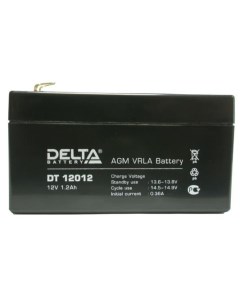 Батарея DT 12012 1 2Ач 12B Дельта