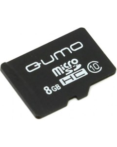 Карта памяти microSDHC 8Gb QM8GMICSDHC10NA Qumo