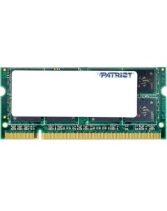 Оперативная память для ноутбука 8Gb 1x8Gb PC4 21300 2666MHz DDR4 SO DIMM CL19 Signature Line PSD48G2 Patriòt