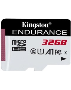Флеш карта microSDHC 32Gb Class10 SDCE 32GB High Endurance w o adapter Kingston