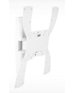Кронштейн LCDS 5019 белый для ЖК ТВ 10 37 настенный от стены 105мм наклон 15 поворот 40 до 30кг Holder