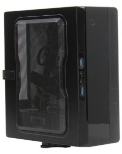 Корпус mini ITX EQ101 200 Вт чёрный EQ101PM 200ATX Powerman