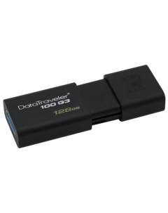 Флешка USB 128Gb DataTraveler 100 G3 DT100G3 128GB черный Kingston