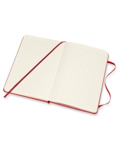 Блокнот CLASSIC QP050F2 Medium 115x180мм 240стр линейка твердая обложка красный Moleskine