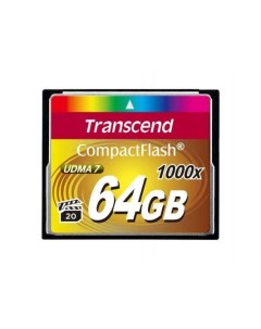 Карта памяти Compact Flash Card 64GB 1000x TS64GCF1000 Transcend