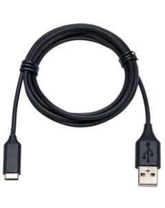 Кабель USB Type C 1 2м 14208 16 круглый черный Jabra