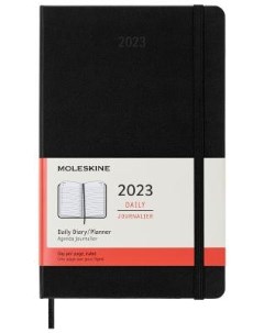 Ежедневник датированный Classic Daily Large A6 искусственная кожа Moleskine