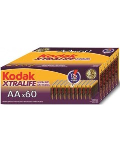 Батарейки Xtralife LR6 60 4S 60 шт KAA 60 60 720 18720 Kodak