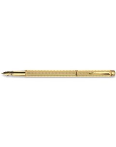 Перьевая ручка Ecridor Chevron gilded F 958 198 Caran d`ache