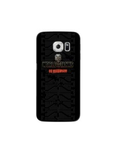 Чехол Art Case и защитная пленка для Samsung Galaxy S6 edge Танки_Протектор Deppa