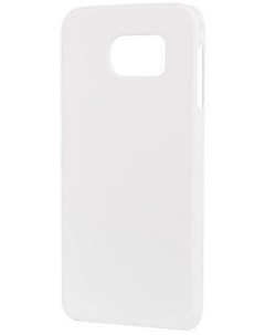 Чехол накладка CLIPCASE PC Soft Touch для Samsung Galaxy S6 SM G920F белая РСС0017 Pulsar