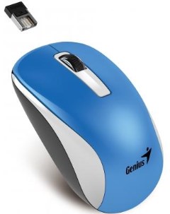 Мышь беспроводная NX 7010 синий белый USB Genius