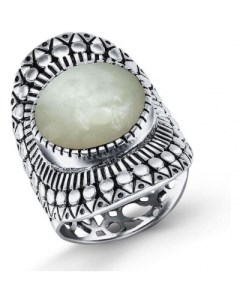 Кольцо с перламутром из серебра Silver-wings