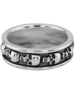 Кольцо Черепа из серебра Aloris