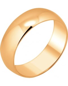 Кольцо из красного золота Svetlov