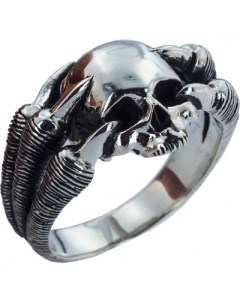 Кольцо Череп из серебра Aloris