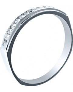 Кольцо с 13 бриллиантами из белого золота Джей ви