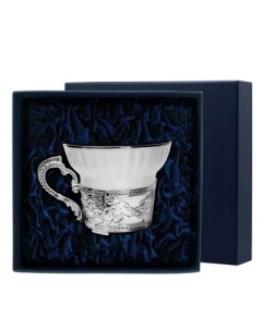 Чашка чайная Константин Великий из серебра Фабрика серебра "аргента"