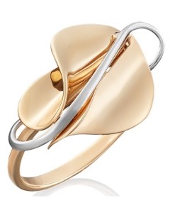 Кольцо из комбинированного золота Platina jewelry