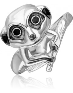Кольцо с эмалью из серебра Platina jewelry