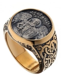 Кольцо из чернёного серебра Диамида