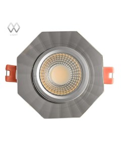 Точечный встраиваемый светильник КРУЗ 637014401 De markt