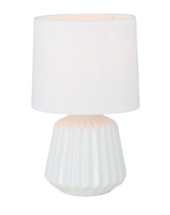 Декоративная настольная лампа ALLURE 10219 T White Escada