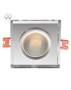 Точечный встраиваемый светильник КРУЗ 637014501 De markt