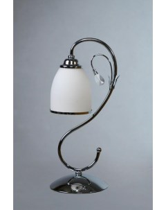 Декоративная настольная лампа NIVES MA 02640T 001 Chrome Brizzi modern