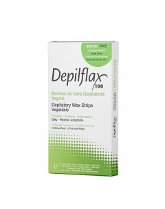 Комплект полосок с воском для депиляции Depilflax 100