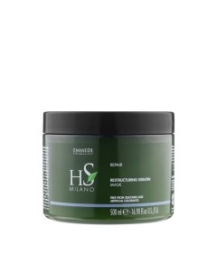 Маска восстанавливающая для ослабленных волос HS MILANO MASK REPAIR RESTRUCTURING KERATIN 500 мл Dikson