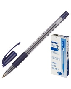 Ручка шариковая Bolly Bk425 c резин манжет синий 0 5мм Pentel