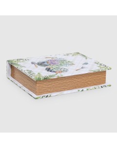 Коробка книга Сад разноцветная 23 2х17 2х5 3 см Fuzhou star