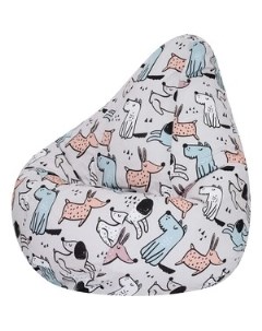 Кресло мешок Груша Dogs L 100х70 Dreambag