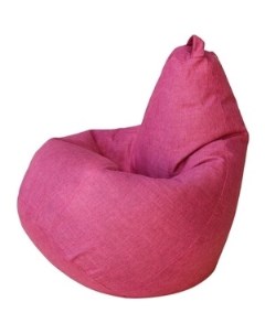 Кресло мешок Груша Розовая Рогожка 2XL 135х95 Dreambag