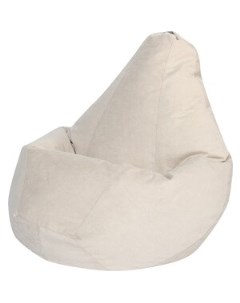 Кресло мешок Светло Бежевый Велюр XL 125х85 Dreambag