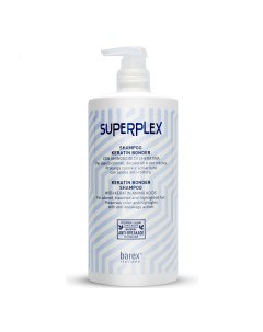 Шампунь бондер с кератиновыми аминокислотами Keratin Bonder Shampoo 750 мл Superplex Barex