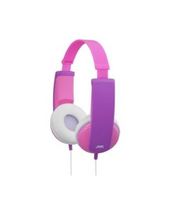 Наушники проводные детские модель HA KD5 P EF серия KIDS Цвет розовый фиолетовый Jvc