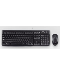 Клавиатура мышь MK120 USB черный 920 002561 Logitech