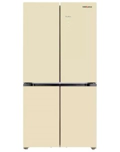 Многокамерный холодильник RCD 482I BEIGE GLASS Tesler