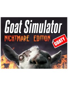 Игра для ПК Goat Simulator Goaty Nightmare Edition Koch media