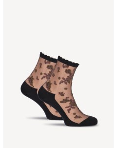 Полупрозрачные носки с цветочным рисунком Tamaris